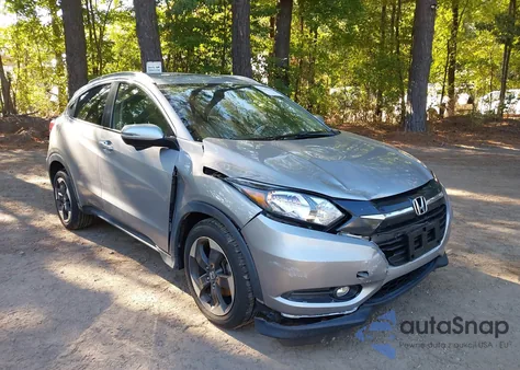 2018 Honda Hr-V Ex-L z USA, uszkodzony, nr VIN 3CZRU6H77JM716581